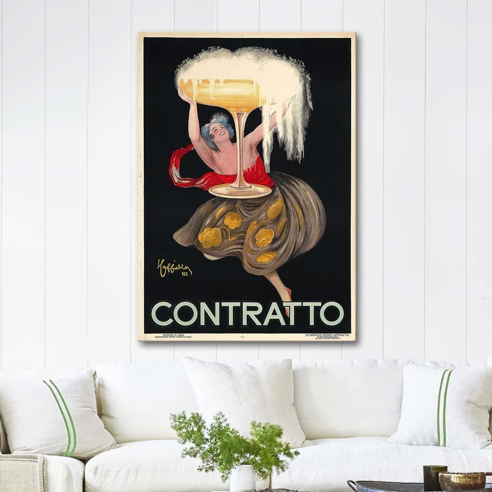 Leonetto Cappiello Contratto Art Print