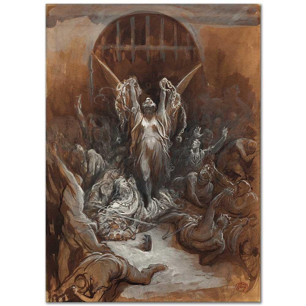 Gustave Dore Özgürlük Kanvas Tablo