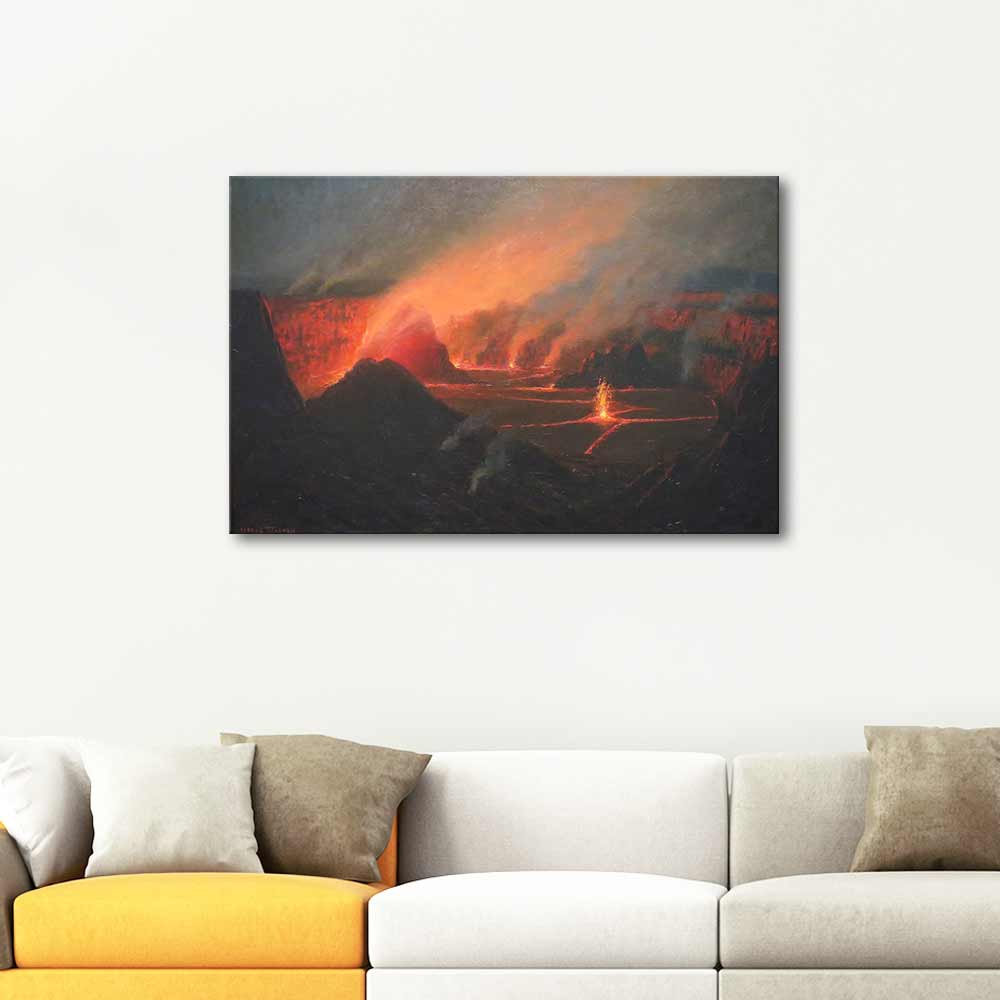 Lionel Walden Volcano Art Print