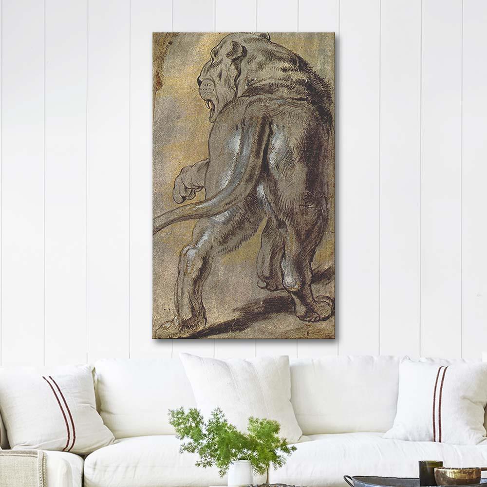Lioness by Peter Paul Rubens as Art Print