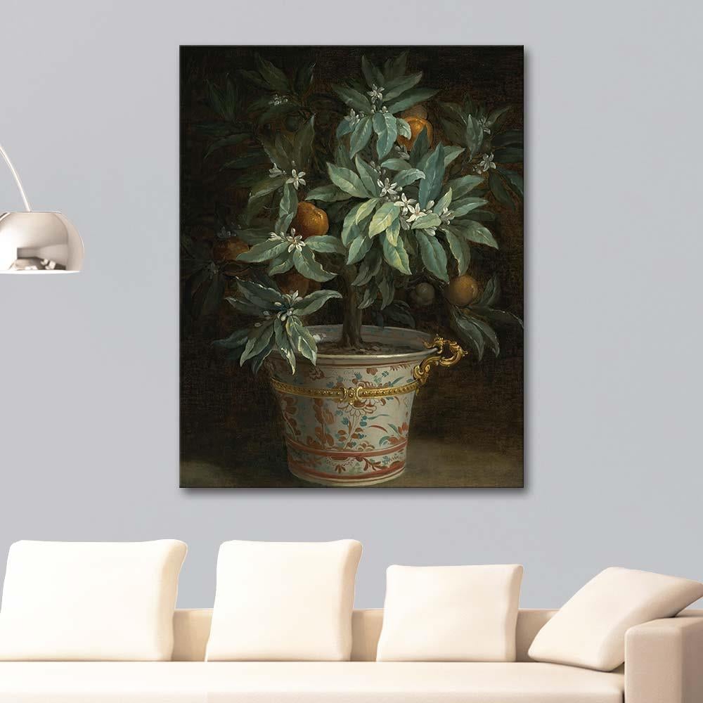 L'oranger by Jean-Baptiste Oudry as Art Print