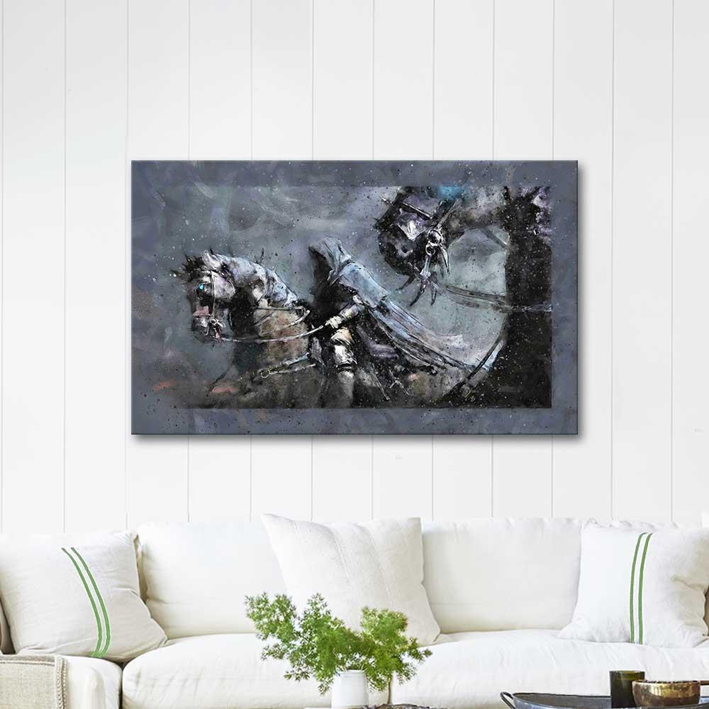 Lord of the Rings Film Scene 02 as Art Print