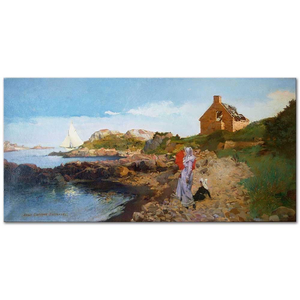 On the Beach by Louis Robert Carrier Belleuse