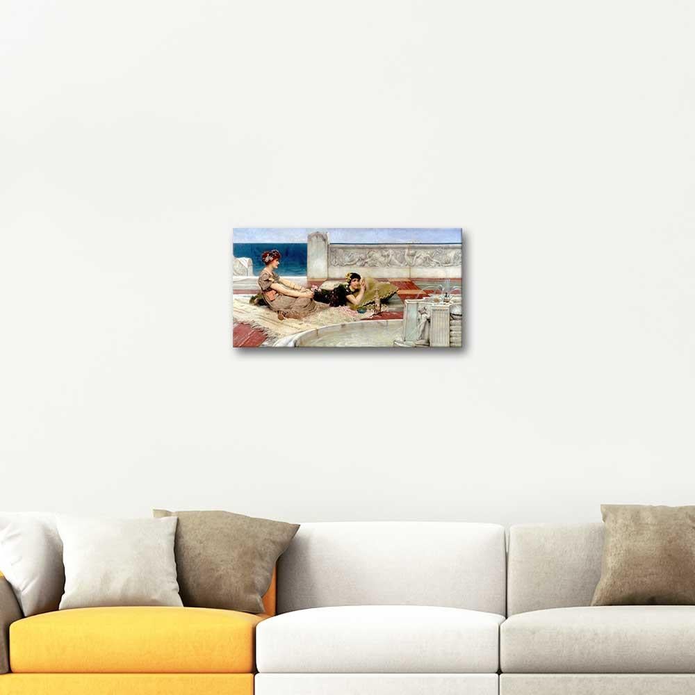 Sir Lawrence Alma Tadema Aşk Yolculukları Kanvas Tablo