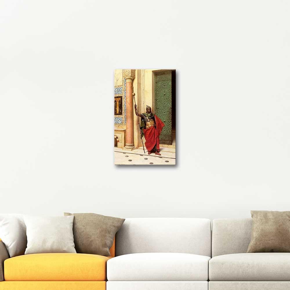 Ludwig Deutsch Nubian Guard Art Print