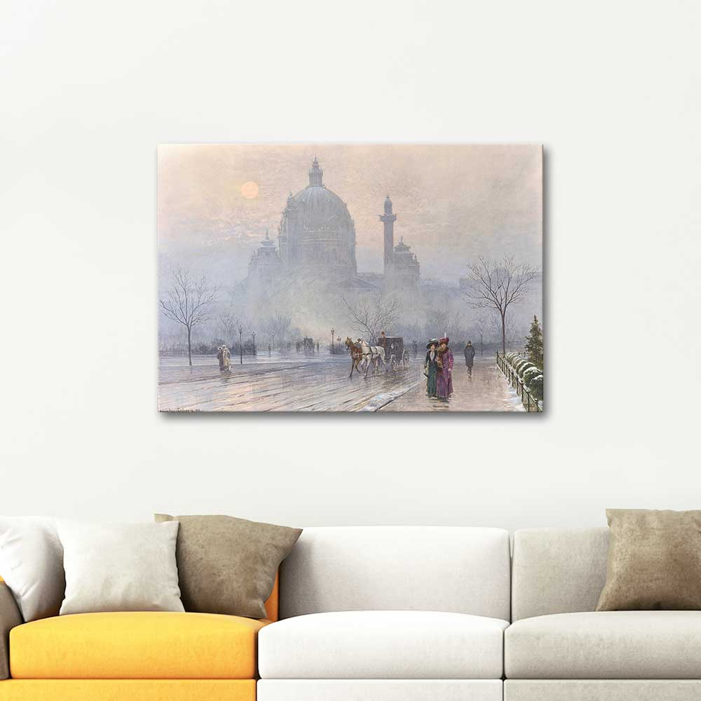 Ludwig Hans Fischer Karls Church Wien Art Print