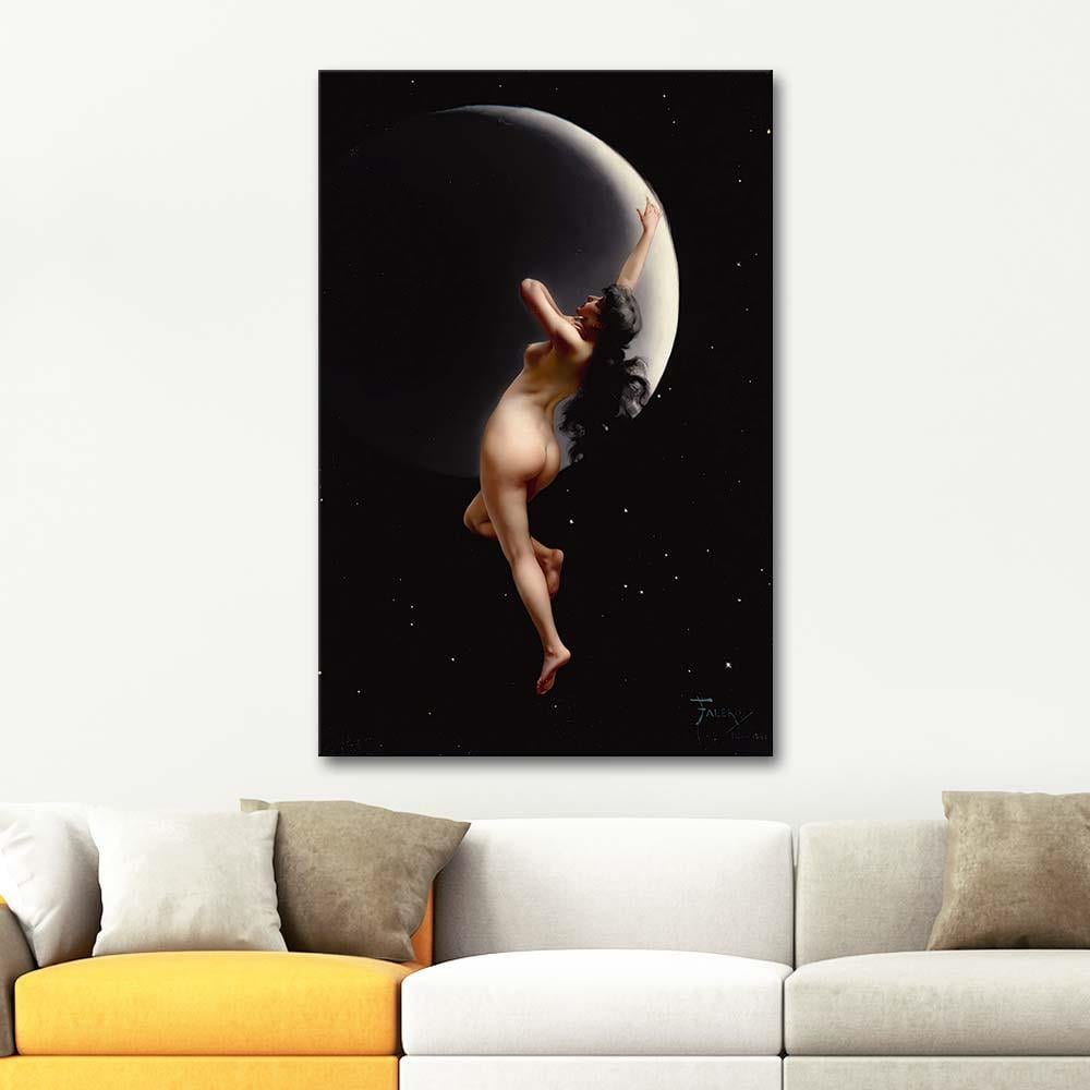 Luis Ricardo Falero Moon Nymph Art Print