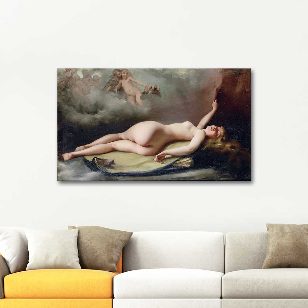 Luis Ricardo Falero Nü Kanvas Tablo