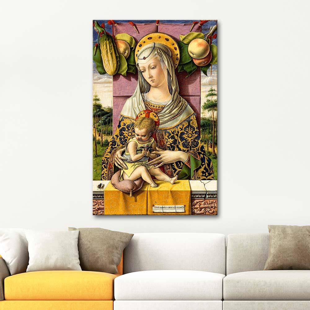 Madonna and Child by Carlo Crivelli as Art Print
