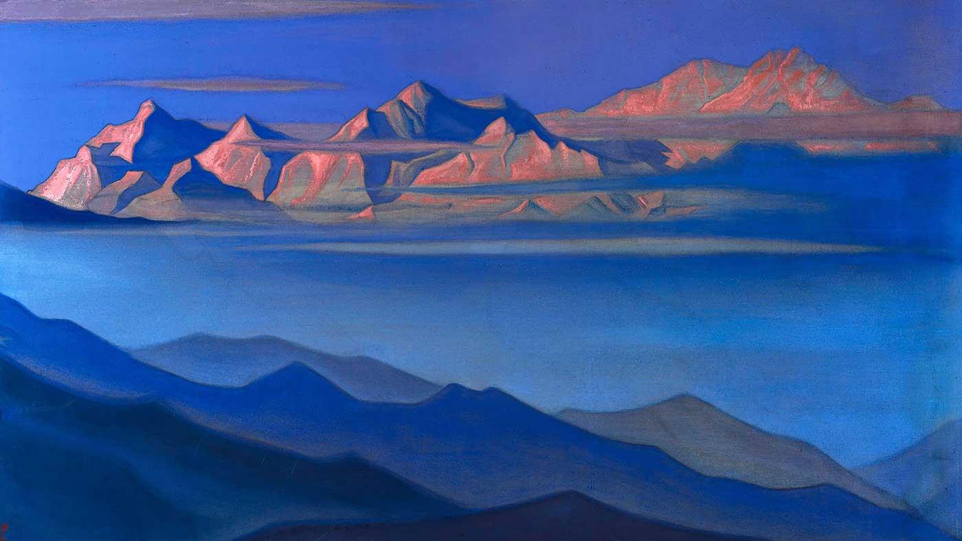 Magnificent Sacred Himalayas Kangchenjunga by Nicholas Roerich