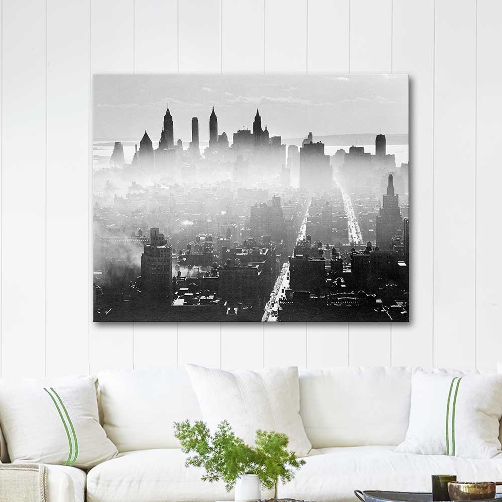 Andreas Feininger Manhattan Kanvas Tablo