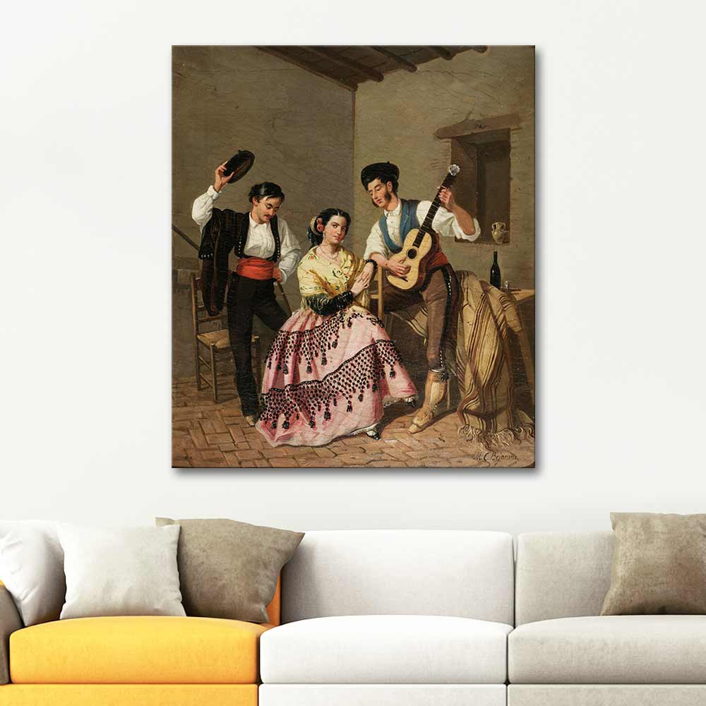 Manuel Cabral Aguado Bejarano Singer Art Print