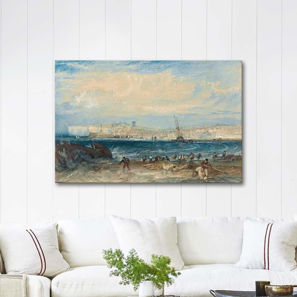 Joseph Mallord William Turner Margate Kanvas Tablo