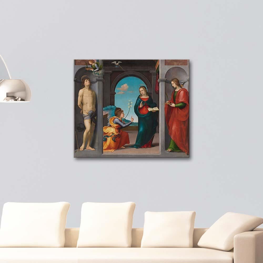Mariotto Albertinelli Annunciation Art Print