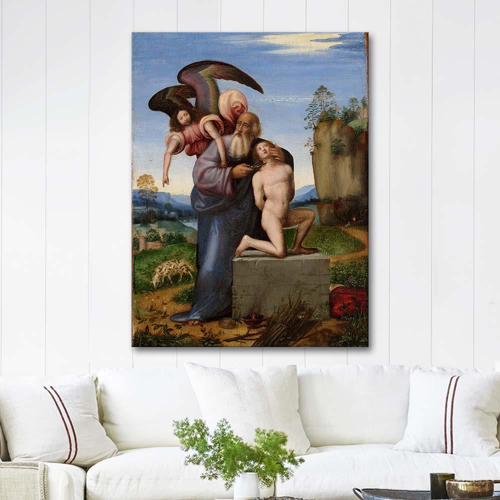 Mariotto Albertinelli The Sacrifice of Isaac Art Print