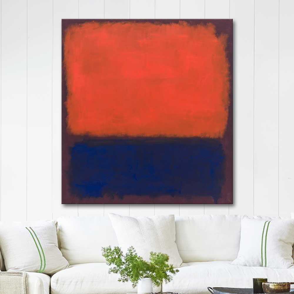 Mark Rothko Composition No 14 Art Print