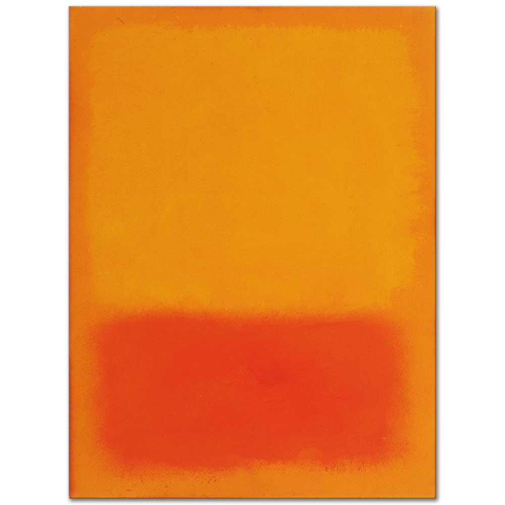Mark Rothko İsimsiz 6 Kanvas Tablo