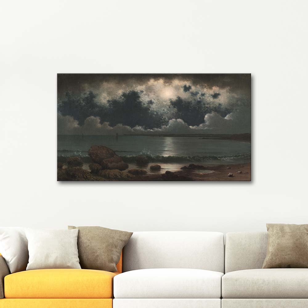 Martin Johnson Heade Point Judith Rhode Island Art Print