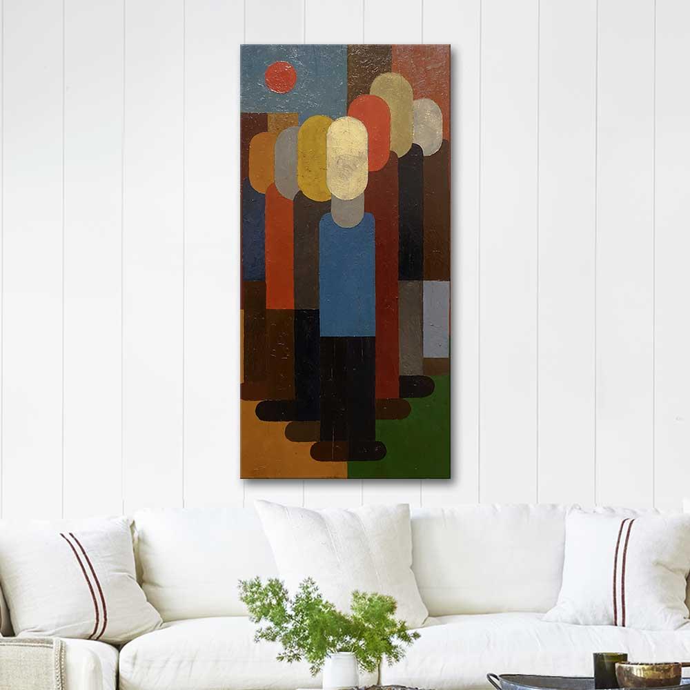 Mass by Franz Wilhelm Seiwert as Art Print