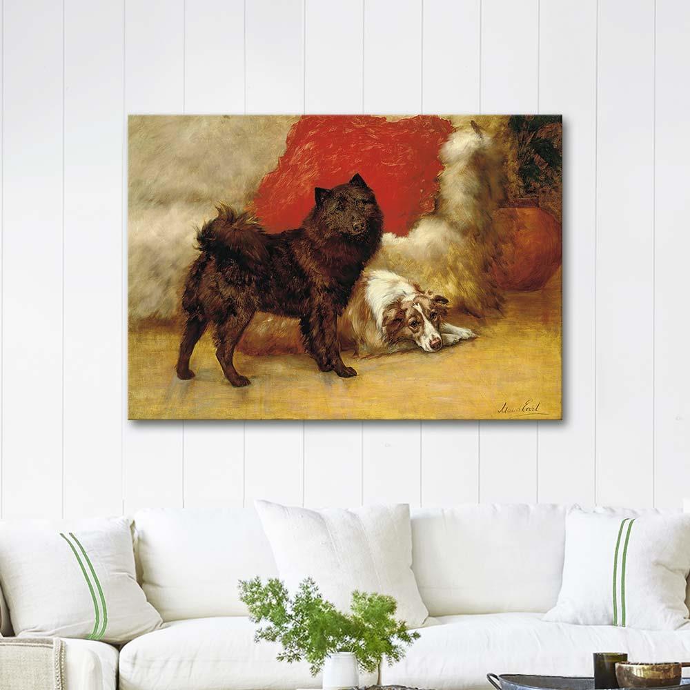 Maud Earl Best Friends Art Print