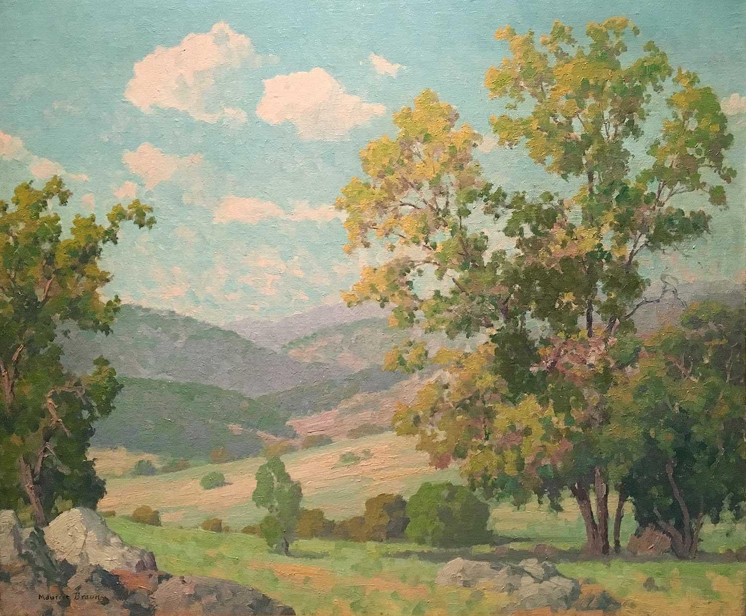 Maurice Braun Mesa Grande Kanvas Tablo