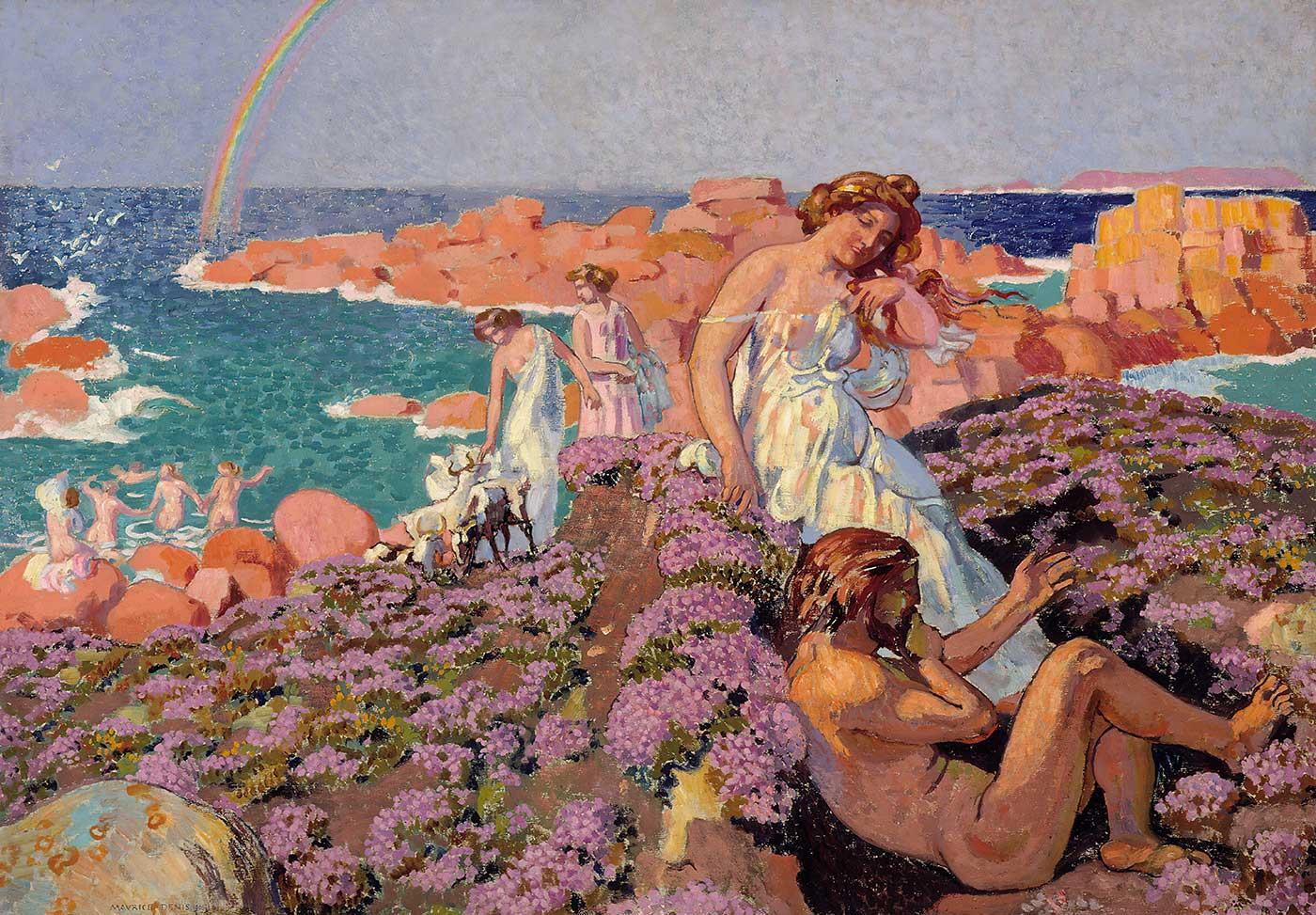 Maurice Denis Ulysses With Calypso Art Print