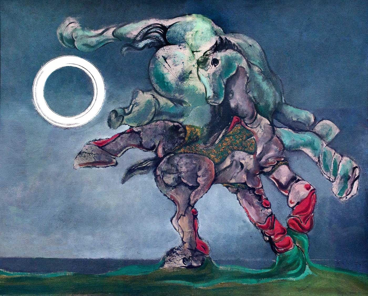 Max Ernst The Bride of the Wind-Spiteri Art Print