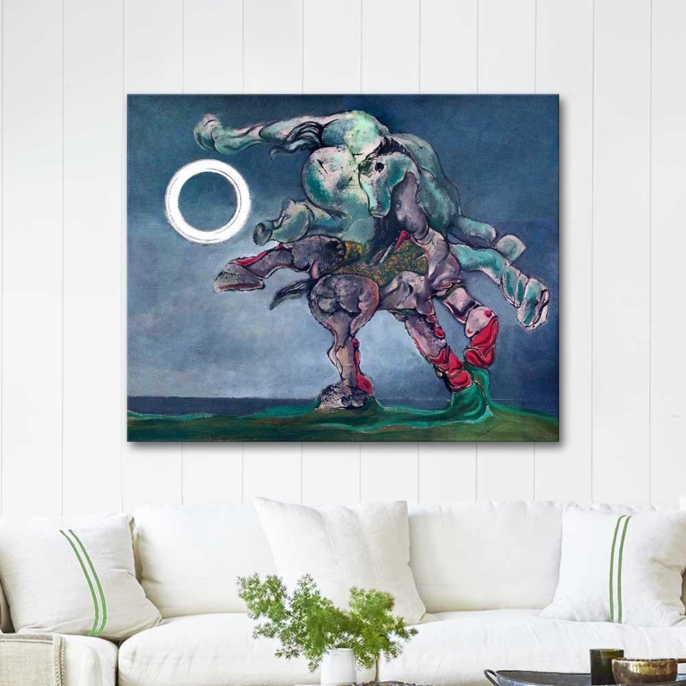 Max Ernst The Bride of the Wind-Spiteri Art Print