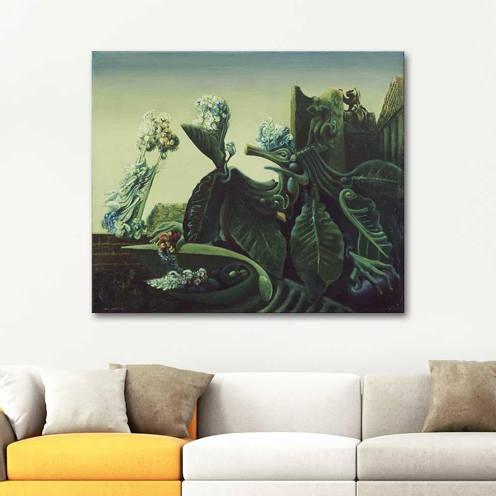 Max Ernst Su Perisinin Yankısı Kanvas Tablo