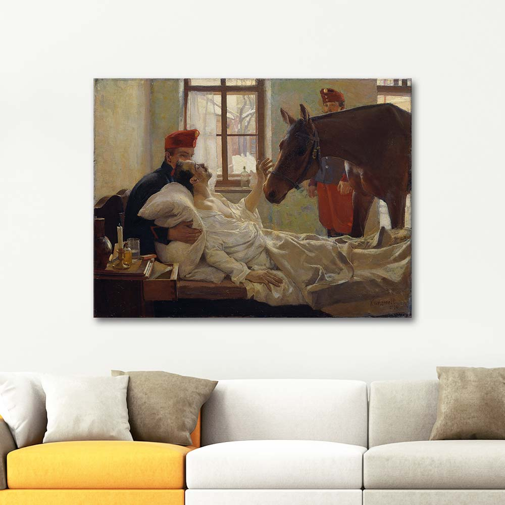 Max Kurzweil A Dear Visit Art Print