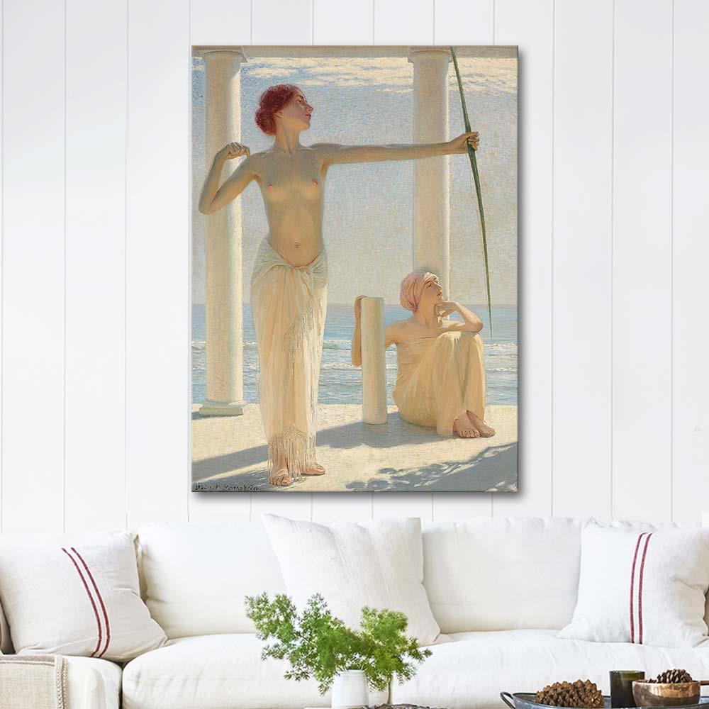 Max Nonnenbruch Okçu Kanvas Tablo