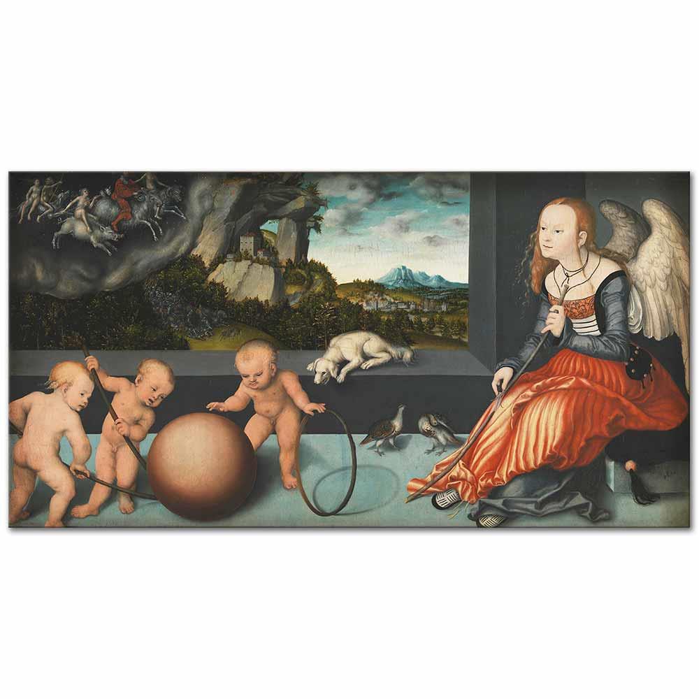 Melancholy by Lucas Cranach as Art Print