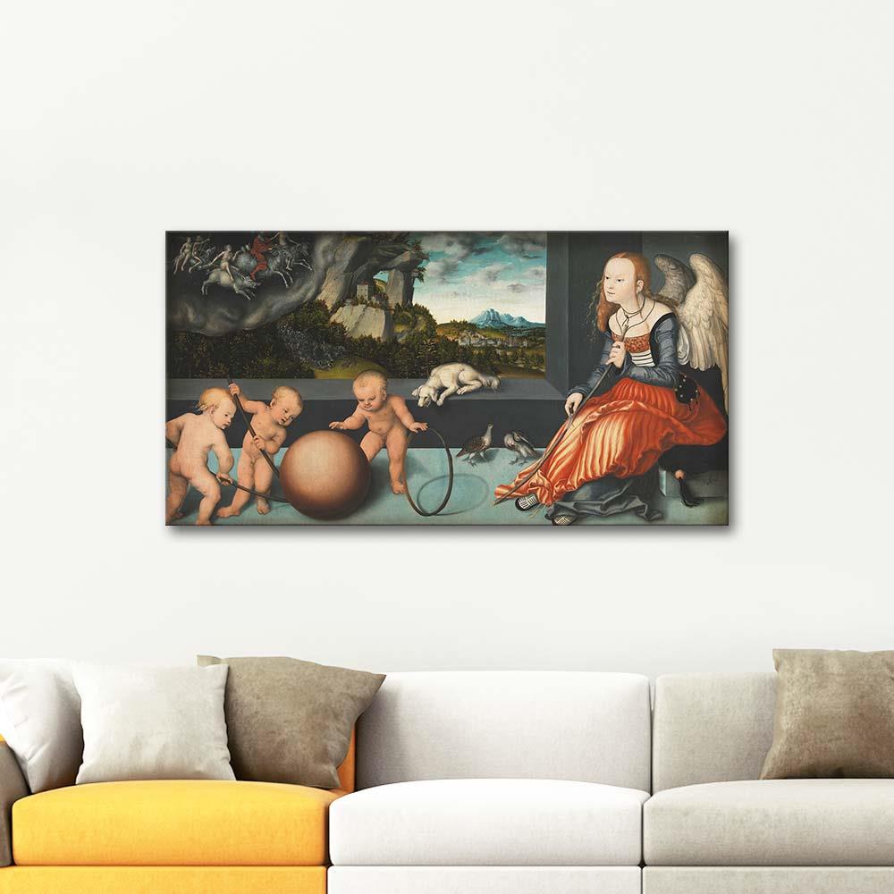 Melancholy by Lucas Cranach as Art Print