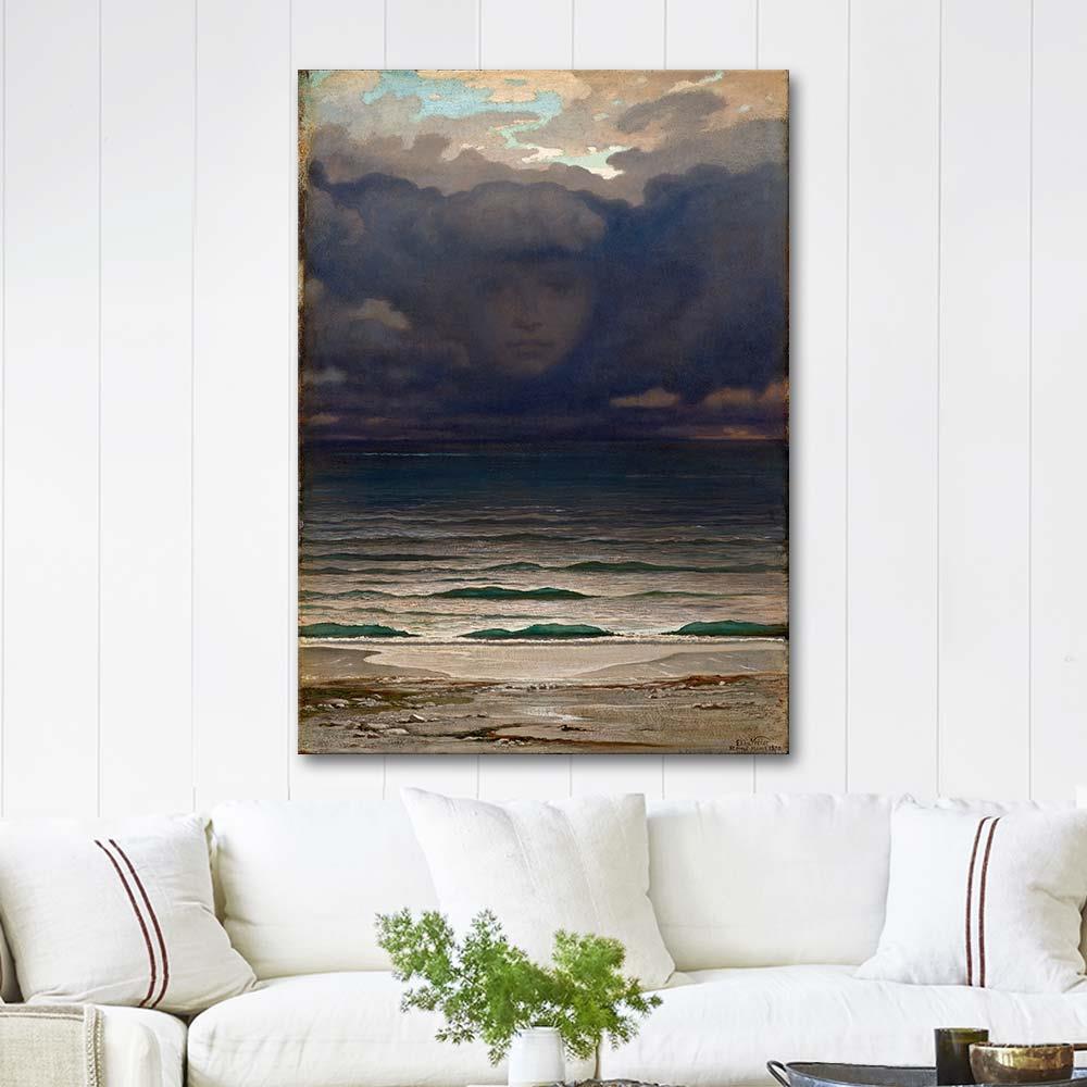 Elihu Vedder Anı Kanvas Tablo