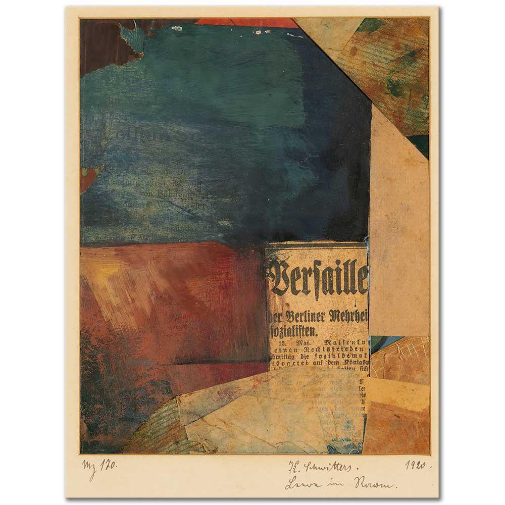 Merz 170 Leere im Raum by Kurt Schwitters