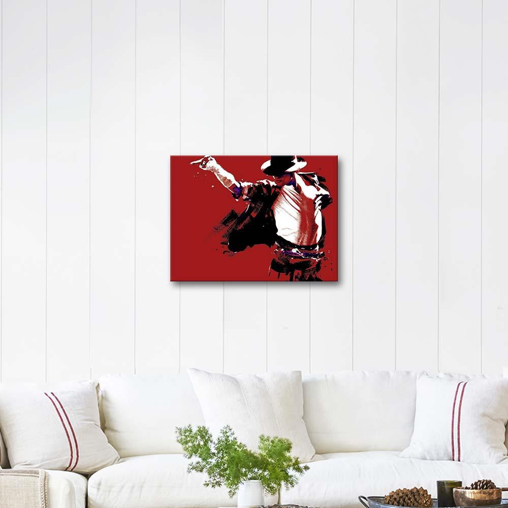 Michael Jackson Show Kanvas Tablo
