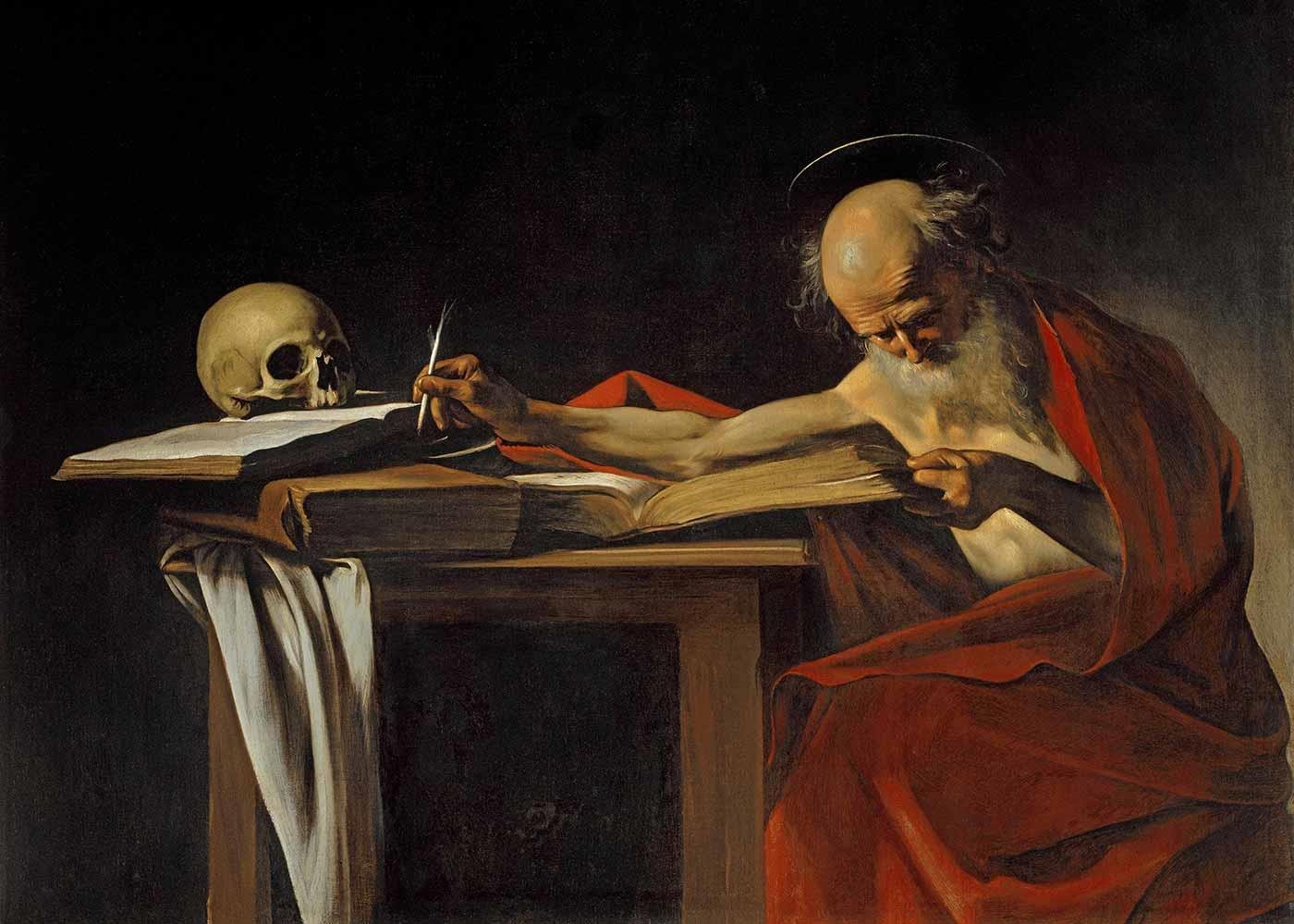 Saint Jerome by Michelangelo Caravaggio