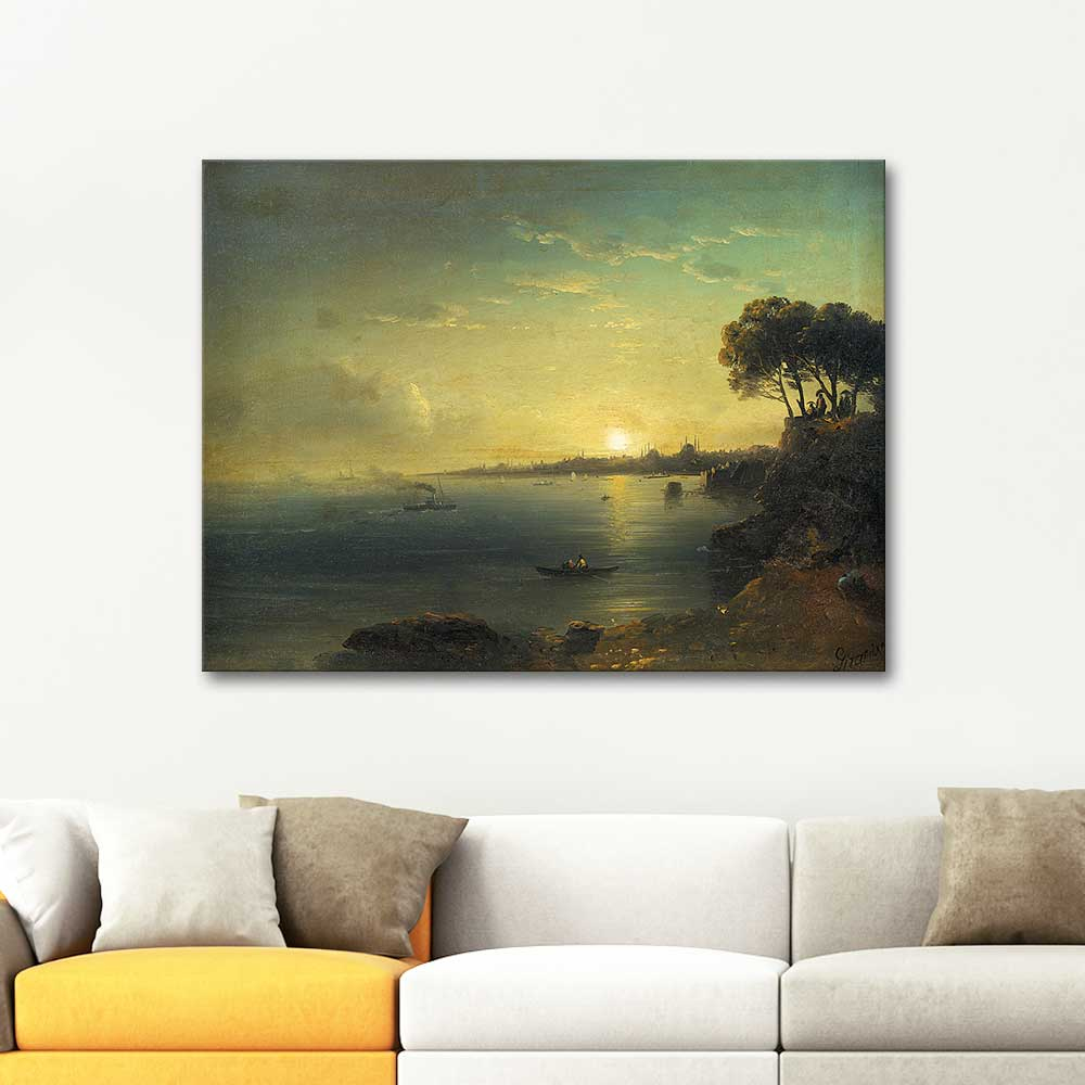 Migirdic Givanian Sunset in Istanbul Art Print
