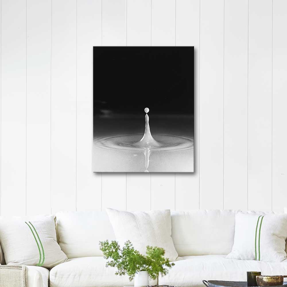 Milk Drop by Harold Eugene Edgerton as Art Print