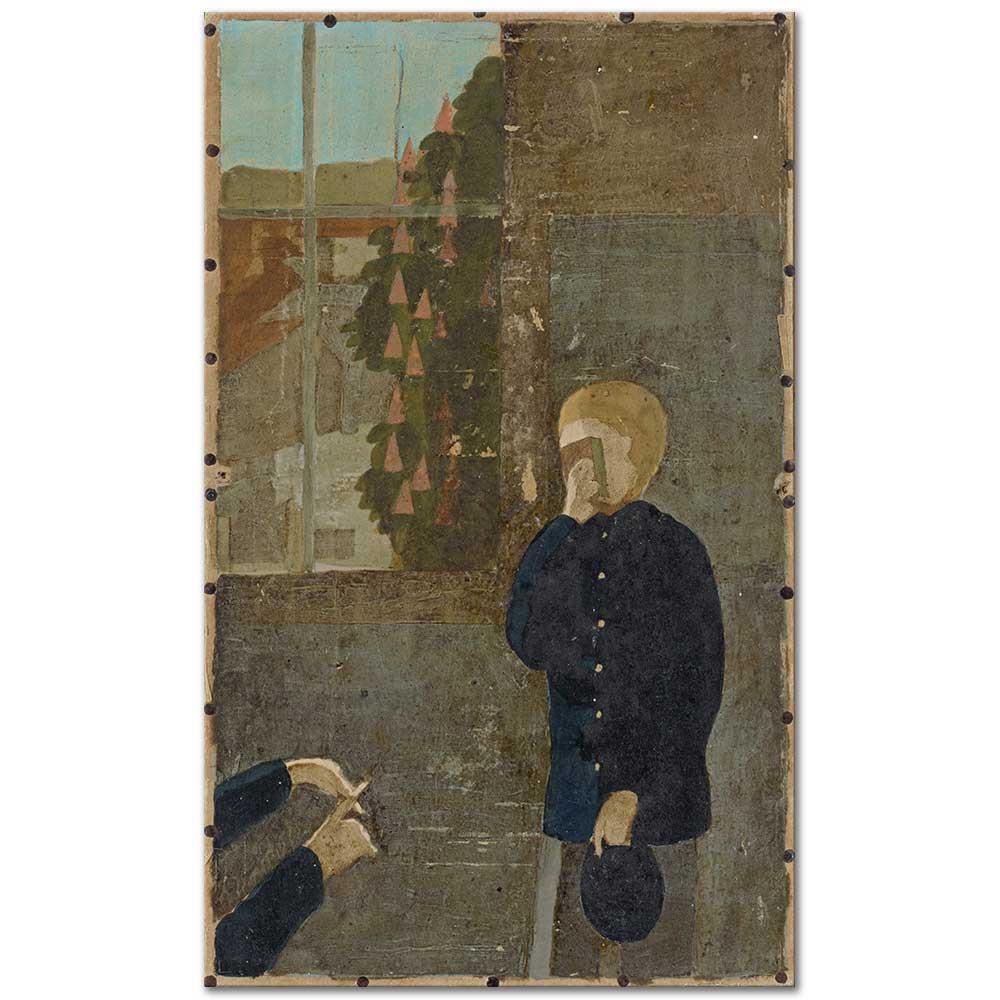 Mockery of a Pupil in the Orphanage by Otto Meyer-Amden as Art Print