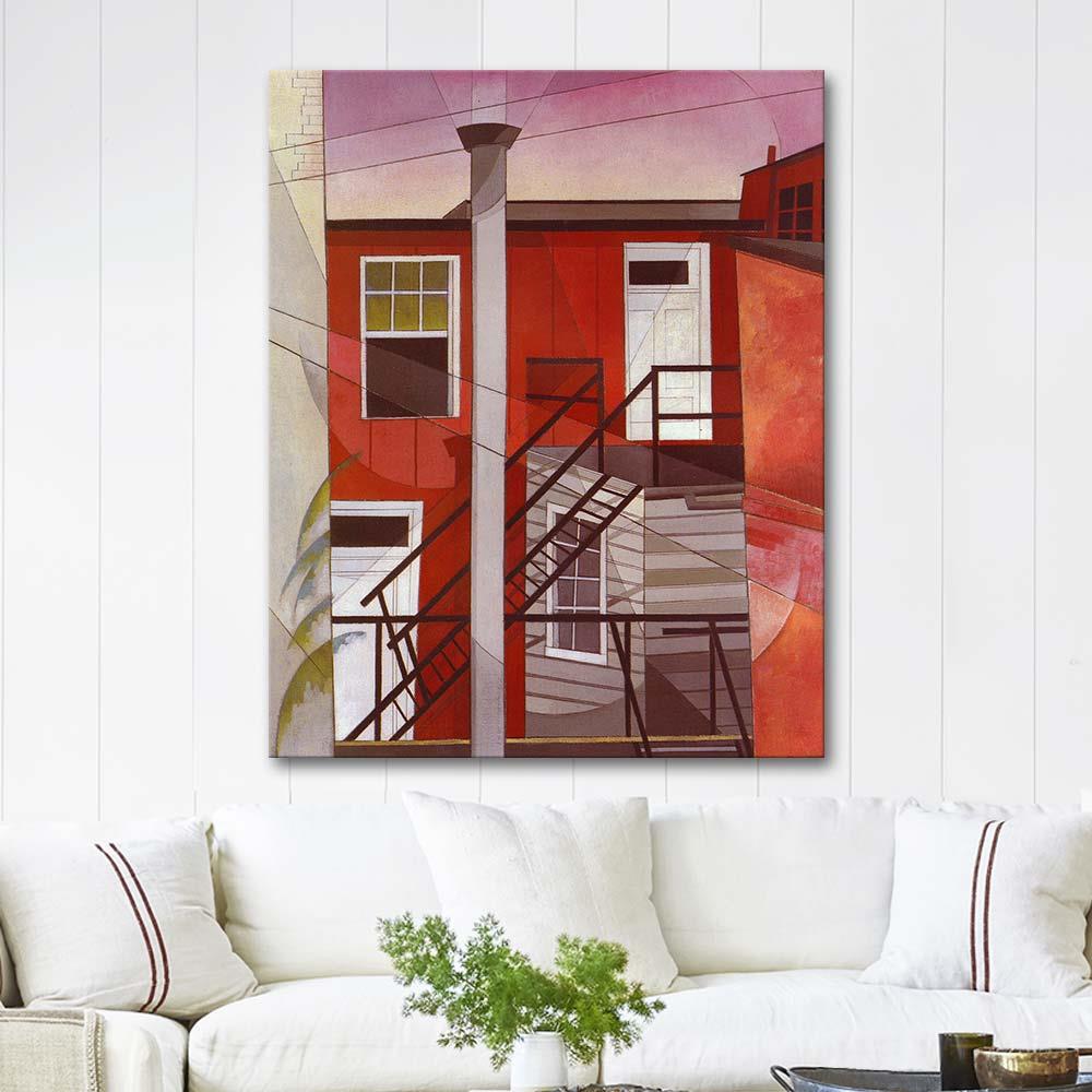 Charles Demuth Modern Rahatlık Kanvas Tablo