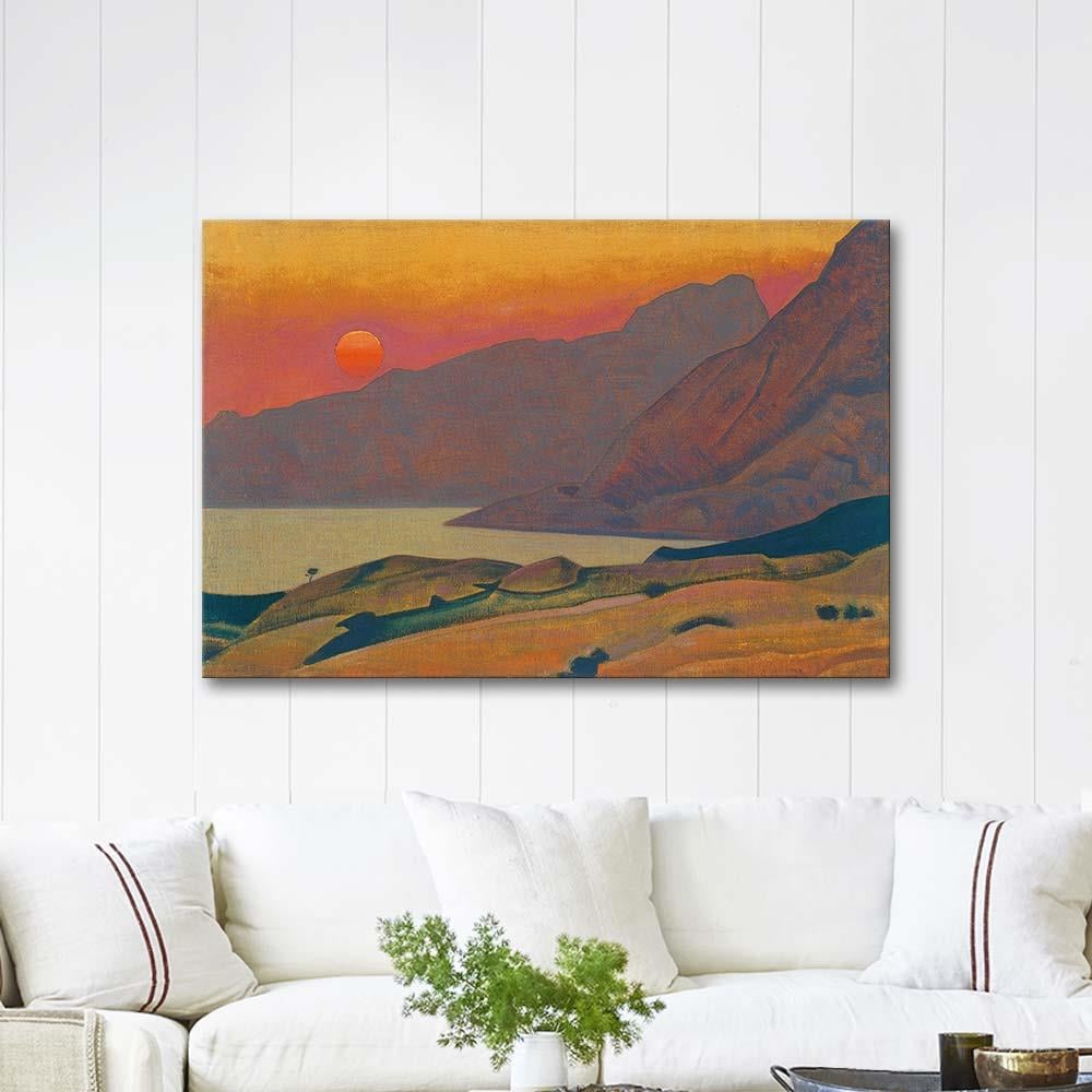 Monhegan Maine by Nicholas Roerich as Art Print