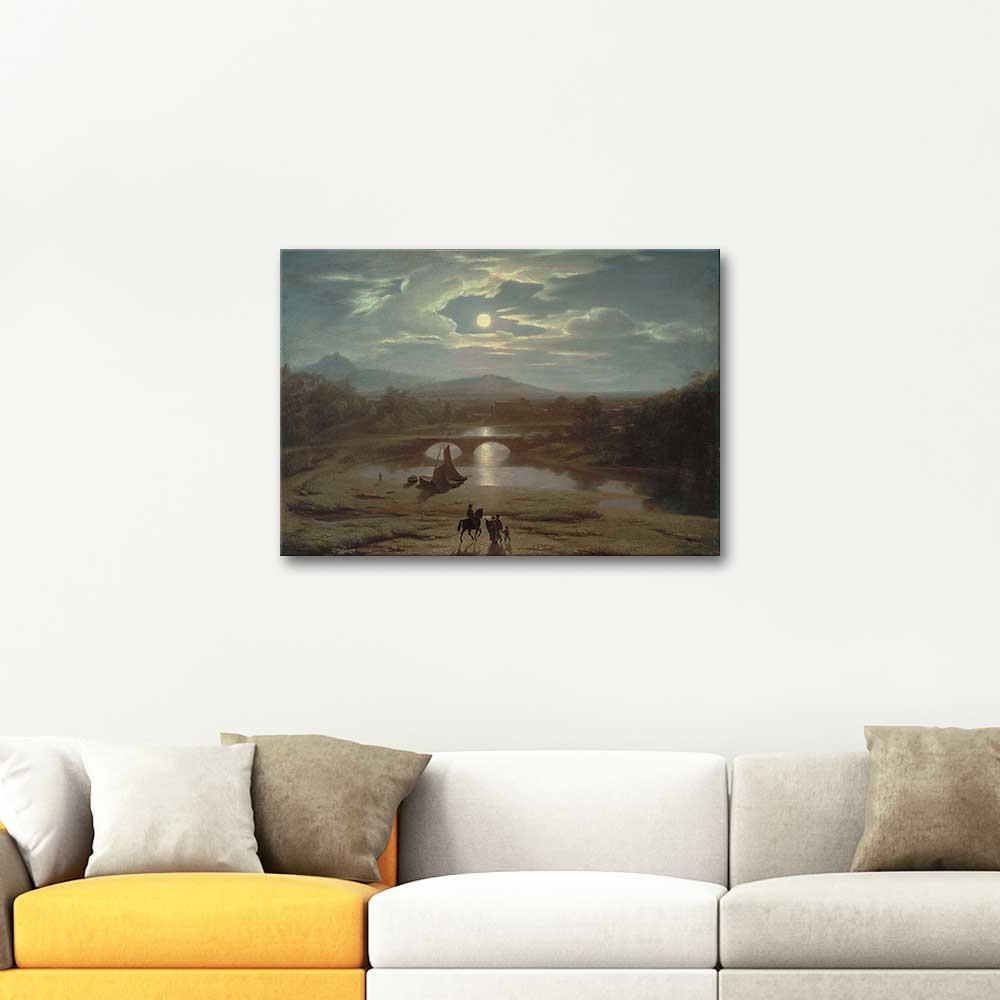 Moonlight by Washington Allston as Art Print