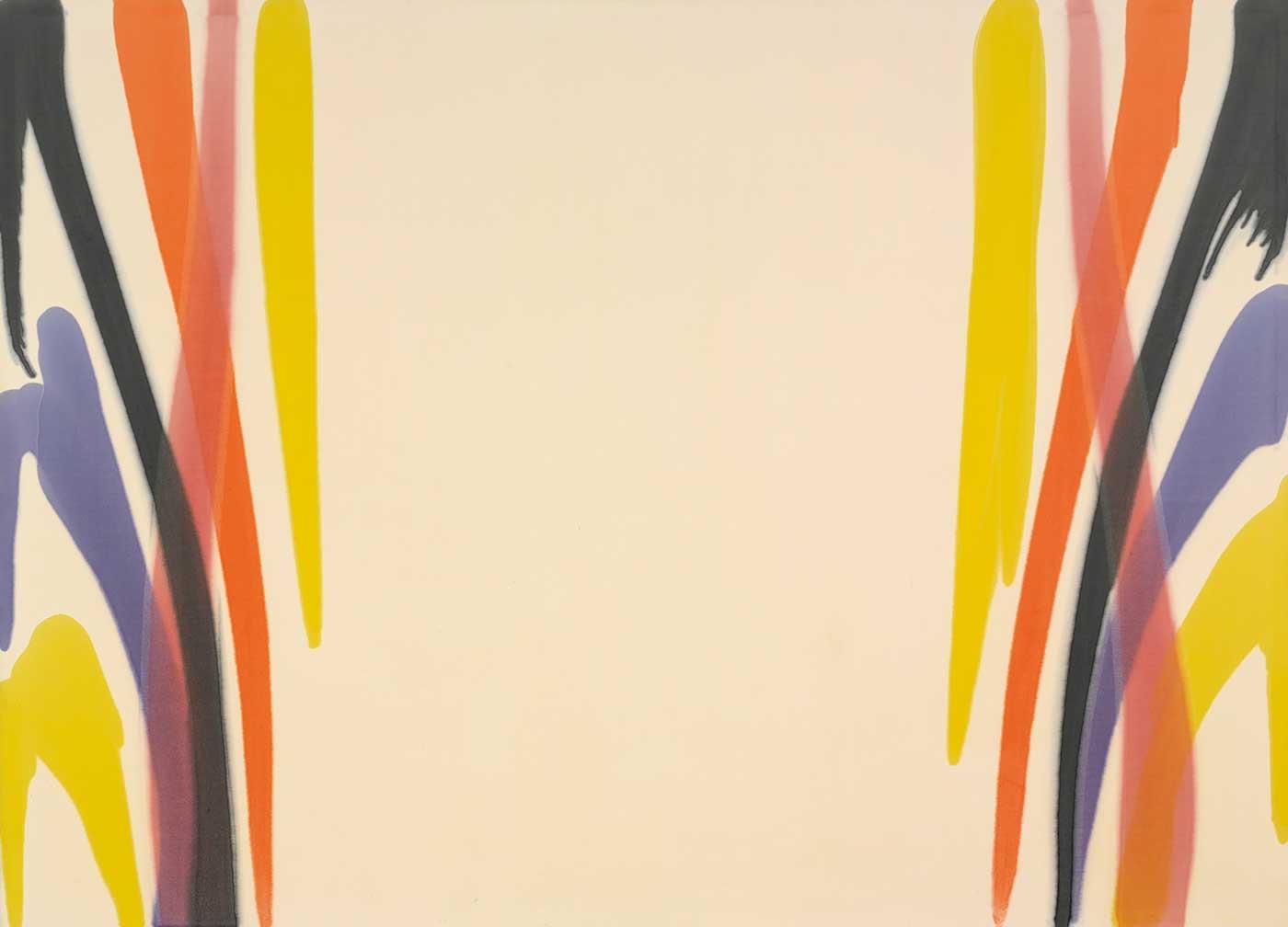 Morris Louis Alfa Zerreciği Kanvas Tablo