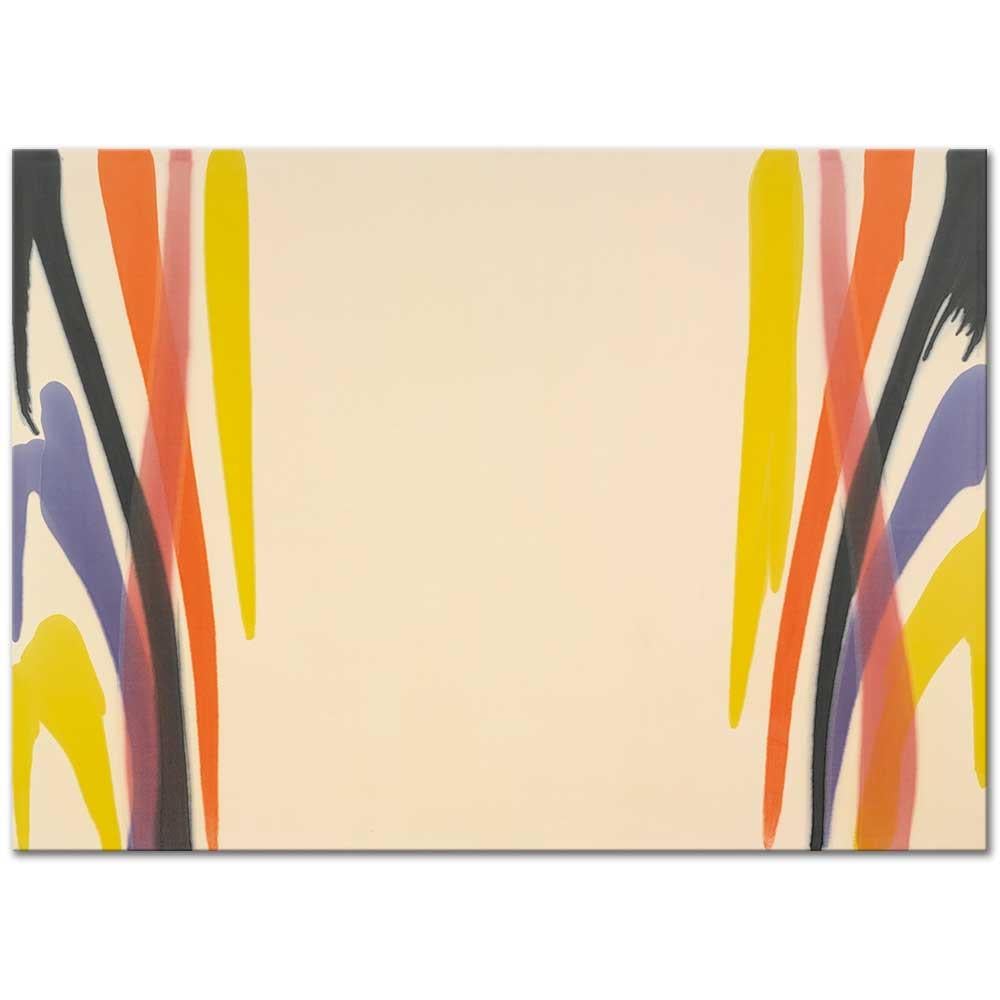 Morris Louis Alfa Zerreciği Kanvas Tablo