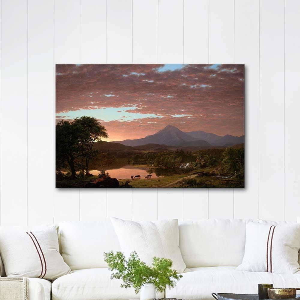 Mount Ktaadn by Frederic Edwin Church as Art Print