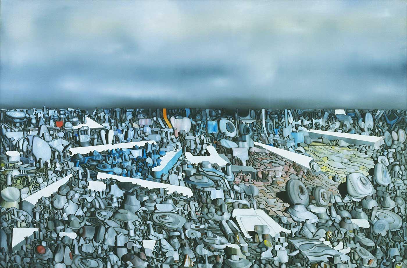 Multiplication of the Arcs by Yves Tanguy