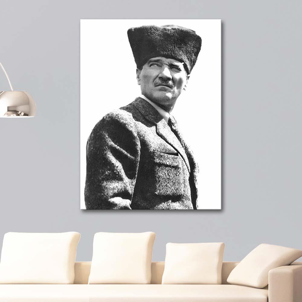 Mustafa Kemal Atatürk Portrait I Art Print