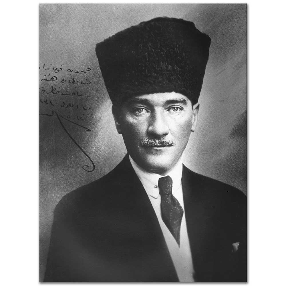 Mustafa Kemal Atatürk Portrait III Art Print