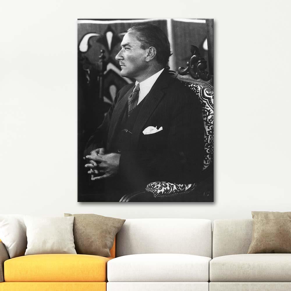 Mustafa Kemal Atatürk Portrait IV Art Print
